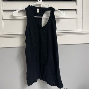 Athleta black tank top
